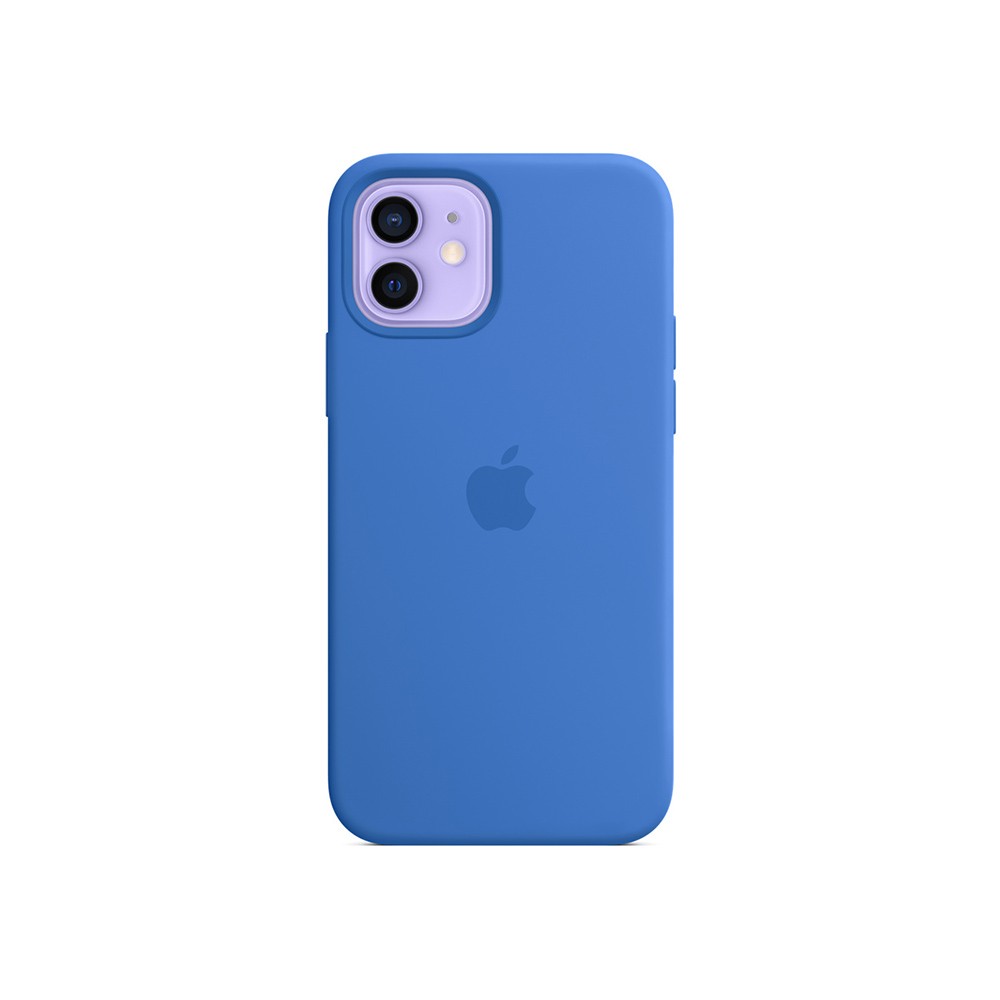 Apple iPhone 12 / 12 Pro Silicone Case with MagSafe - Capri Blue