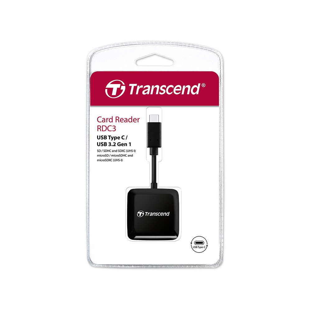 Transcend USB-C to Card Reader (TS-RDC3)