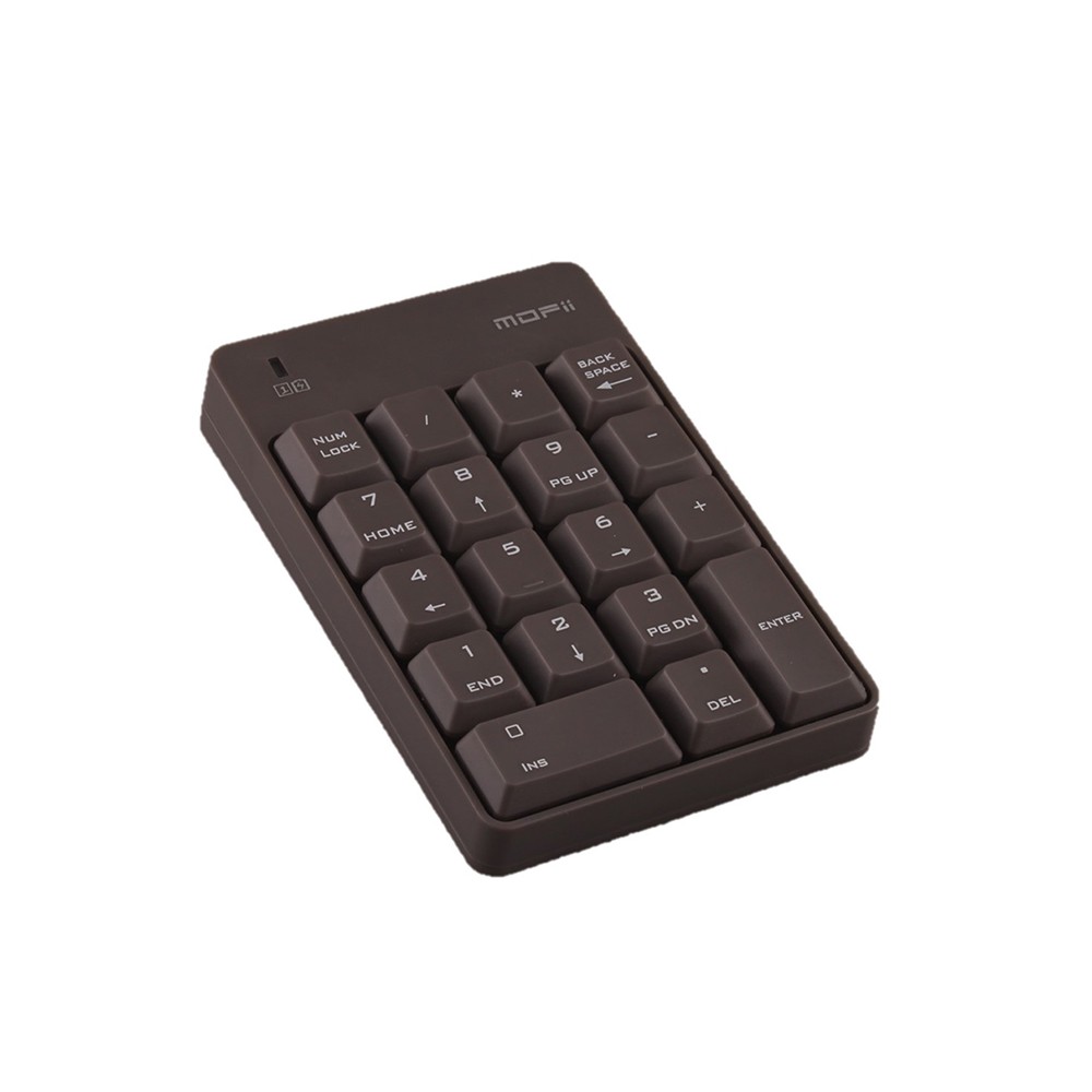 คีย์บอดตัวเลขไร้สาย MOFii Numberic Wireless Keyboard Cracker Grey