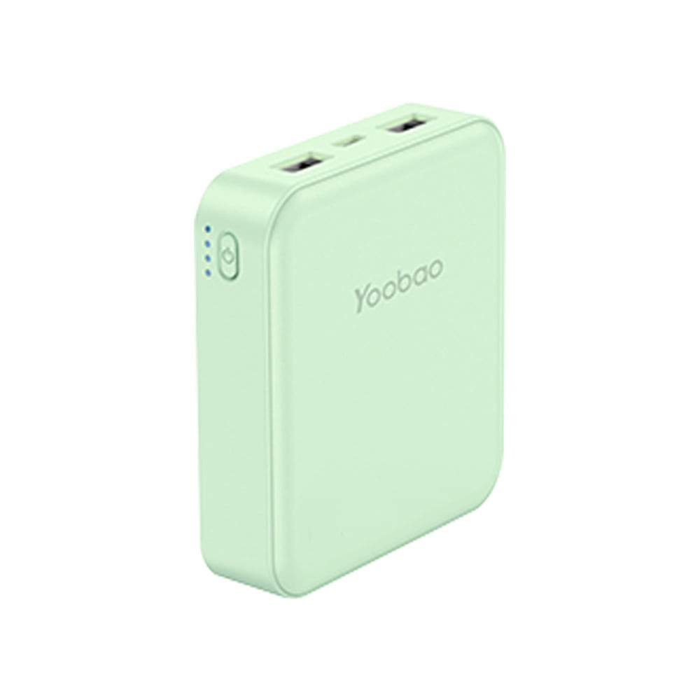พาวเวอร์แบงค์ Yoobao ความจุ 10,000 mAh PD3.0 Green