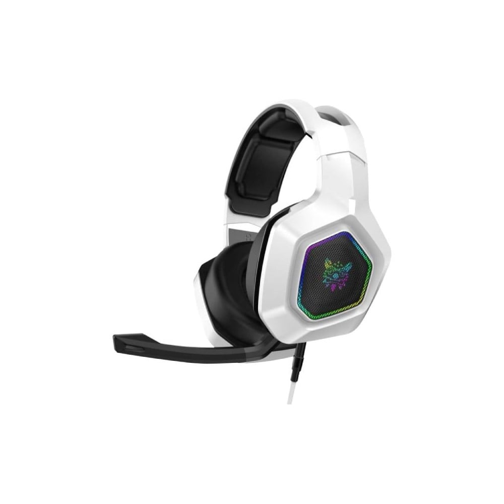 หูฟังเกมมิ่ง Onikuma gaming Headset K10 3.5 RGB White