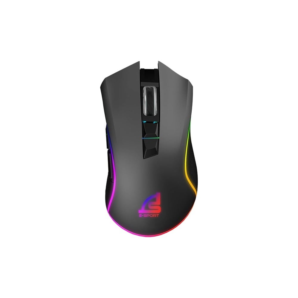 เมาส์เกมมิ่ง Signo Gaming Mouse Wireless Macro Vortex WG-900 Black