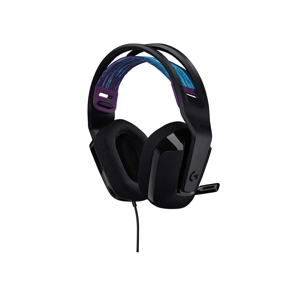 หูฟังเกมมิ่ง Logitech gaming Headset G335 Wired Black