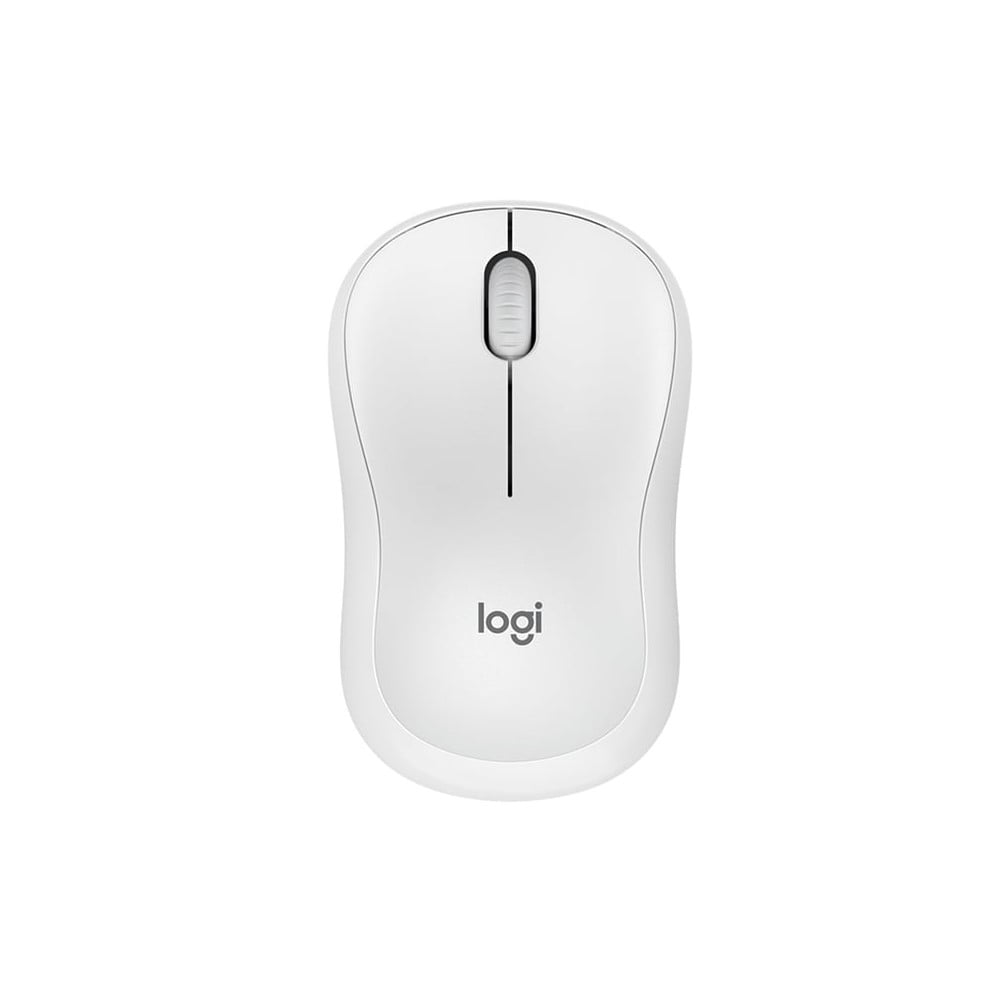 เมาส์ไร้สาย Logitech Wireless Mouse Silent M221 Off White