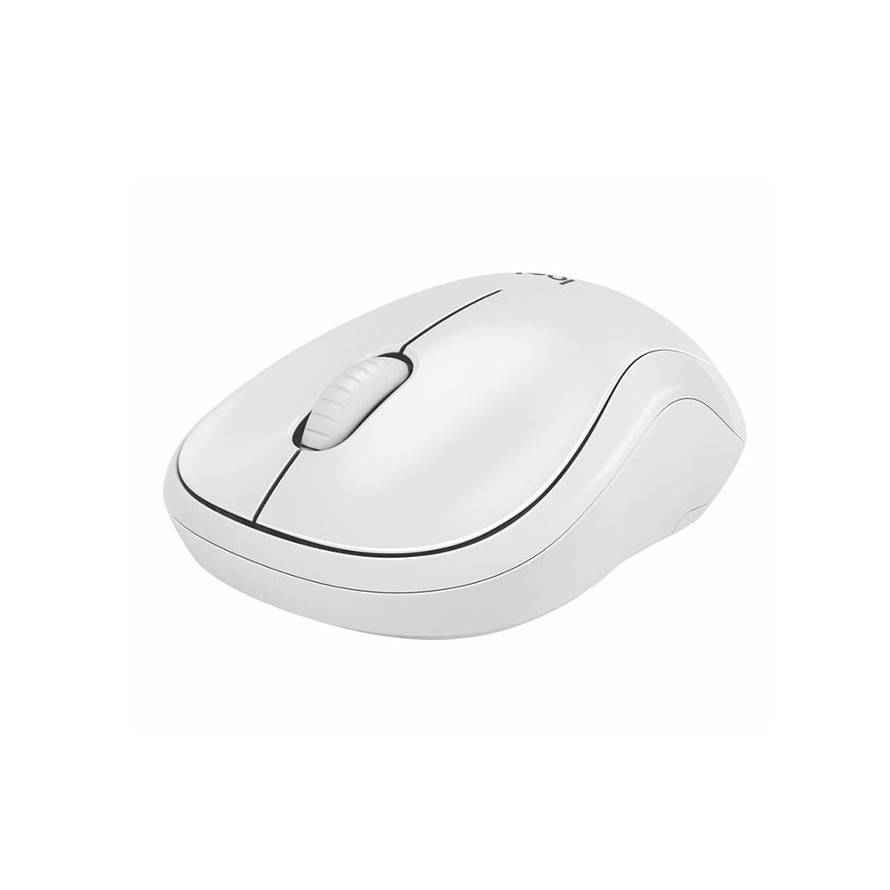 เมาส์ไร้สาย Logitech Wireless Mouse Silent M221 Off White