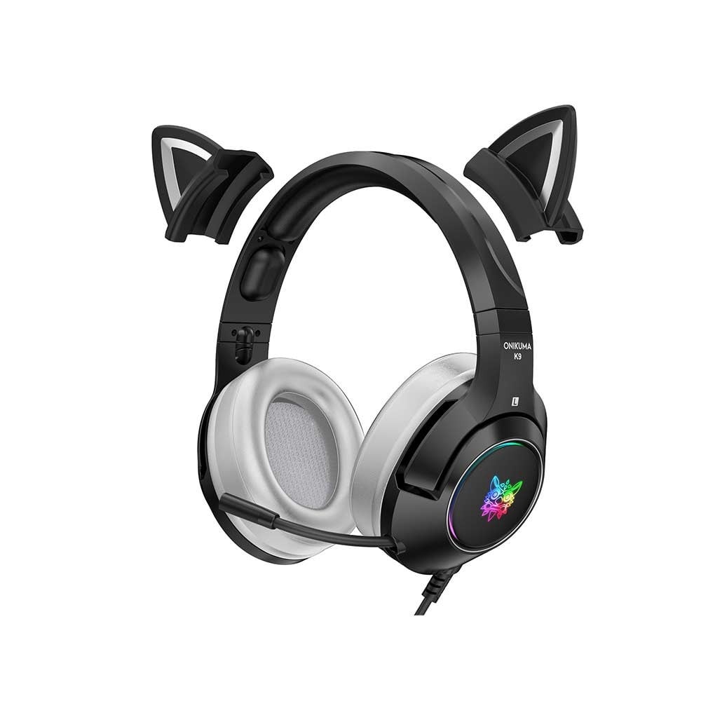 หูฟังเกมมิ่ง Onikuma gaming Headset K9 7.1 Power Honor Black