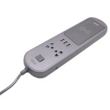 VOX Plug CITY LIFE IOT 1 Switch/ 2 Outlet / 3 USB (3.1A Max) 1 Wireless Power Bank 12,000 mAh Gray