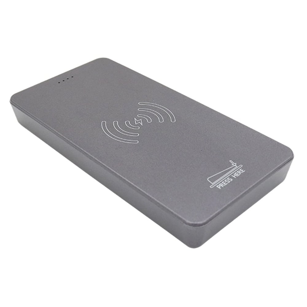 VOX Plug CITY LIFE IOT 1 Switch/ 2 Outlet / 3 USB (3.1A Max) 1 Wireless Power Bank 12,000 mAh Gray