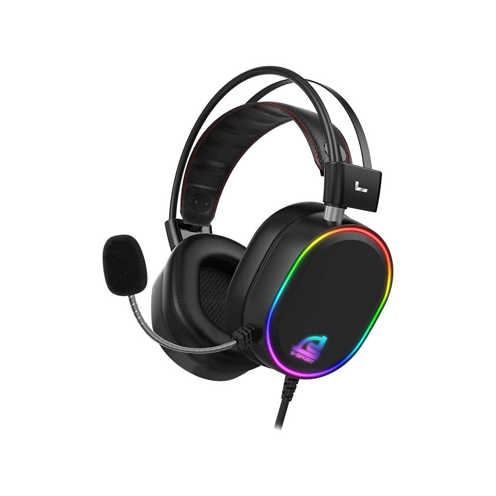 หูฟังเกมมิ่ง Signo gaming Headset Electra 7.1 Hp-831 Black