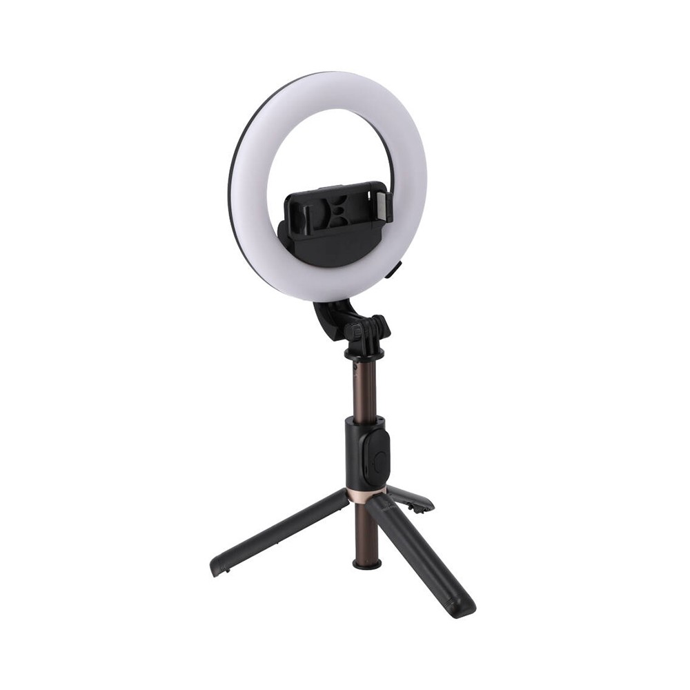 ขาตั้งกล้อง TECHPRO Portable Ring Light Selfie Stick with Tripod Stand and Remote Control