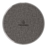 ที่ชาร์จไร้สาย TECHPRO Wireless Charger 15W Grey