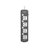 ปลั๊กไฟ Anitech Plug 4 Way 4 Switch 3 M. H3334