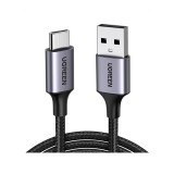 UGREEN USB-A to USB-C Cable Nylon 1M. Gray