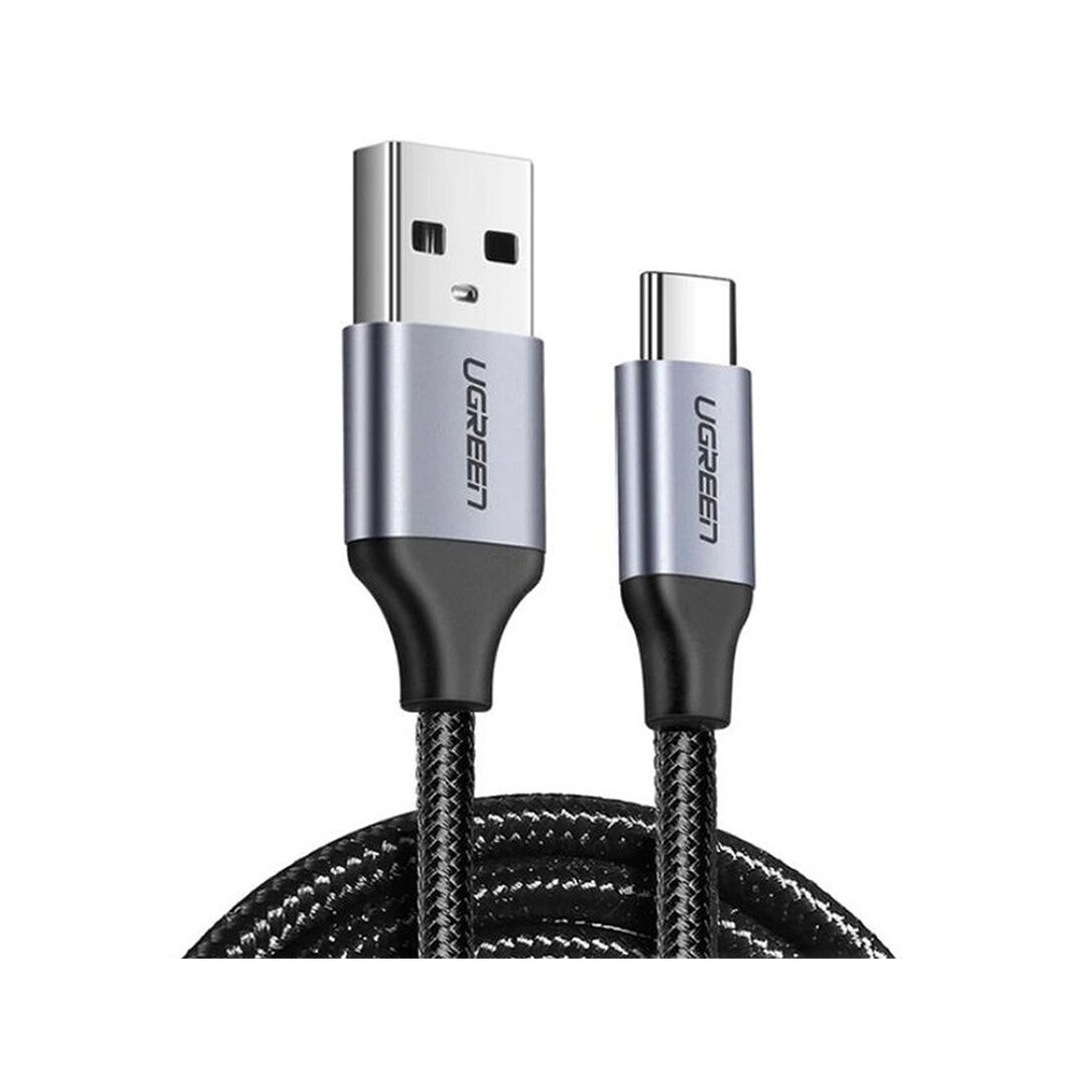 UGREEN USB-A to USB-C Cable Nylon 1M. Gray