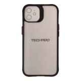 เคส TECHPRO iPhone 13 Black with Red Button