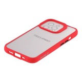 เคส TECHPRO iPhone 13 Pro Red with Black Button