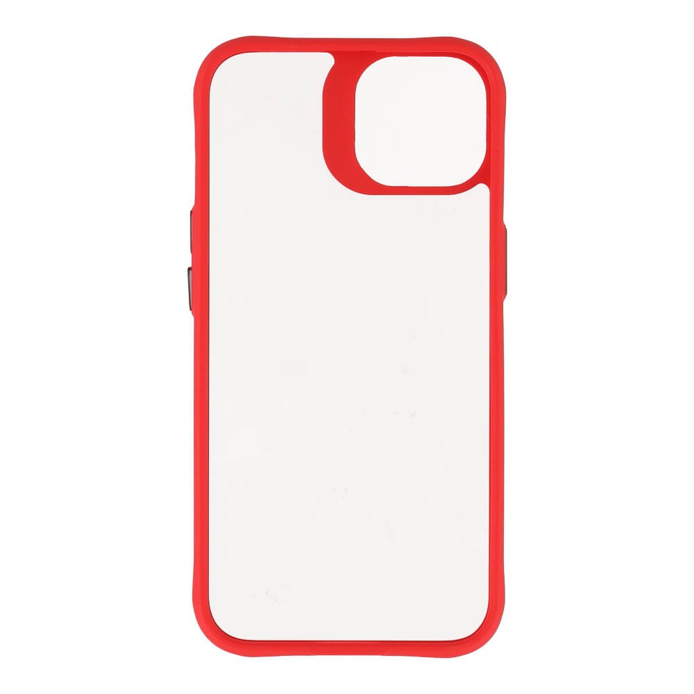 เคส TECHPRO iPhone 13 Red with Black Button