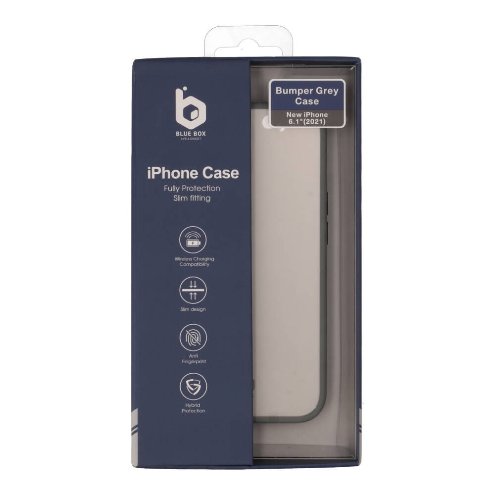 เคส Blue Box iPhone 13 Bumper Grey