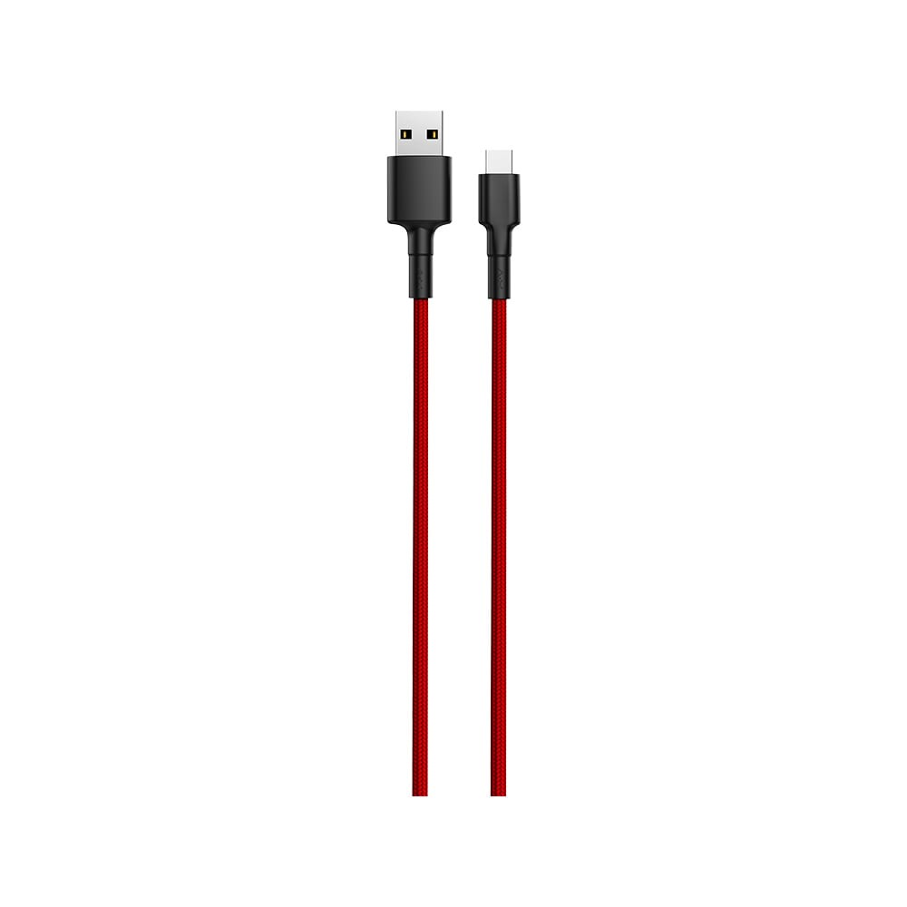 Alpha USB-A to USB-C Cable 1M. AT-20 Red