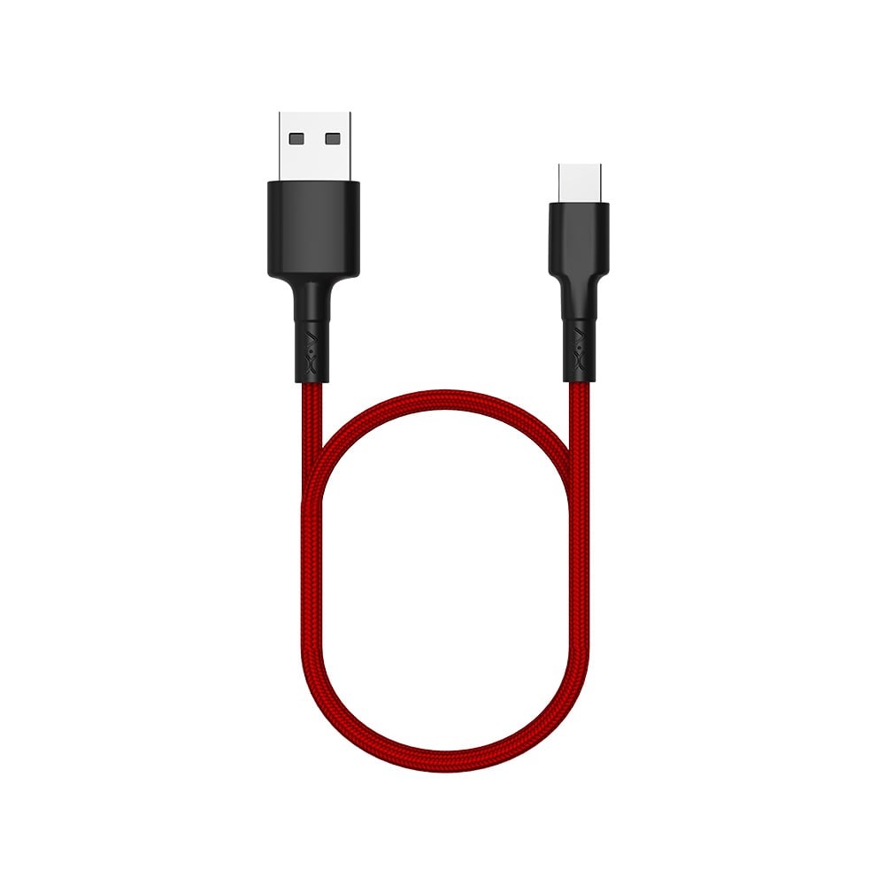 Alpha USB-A to USB-C Cable 1M. AT-20 Red