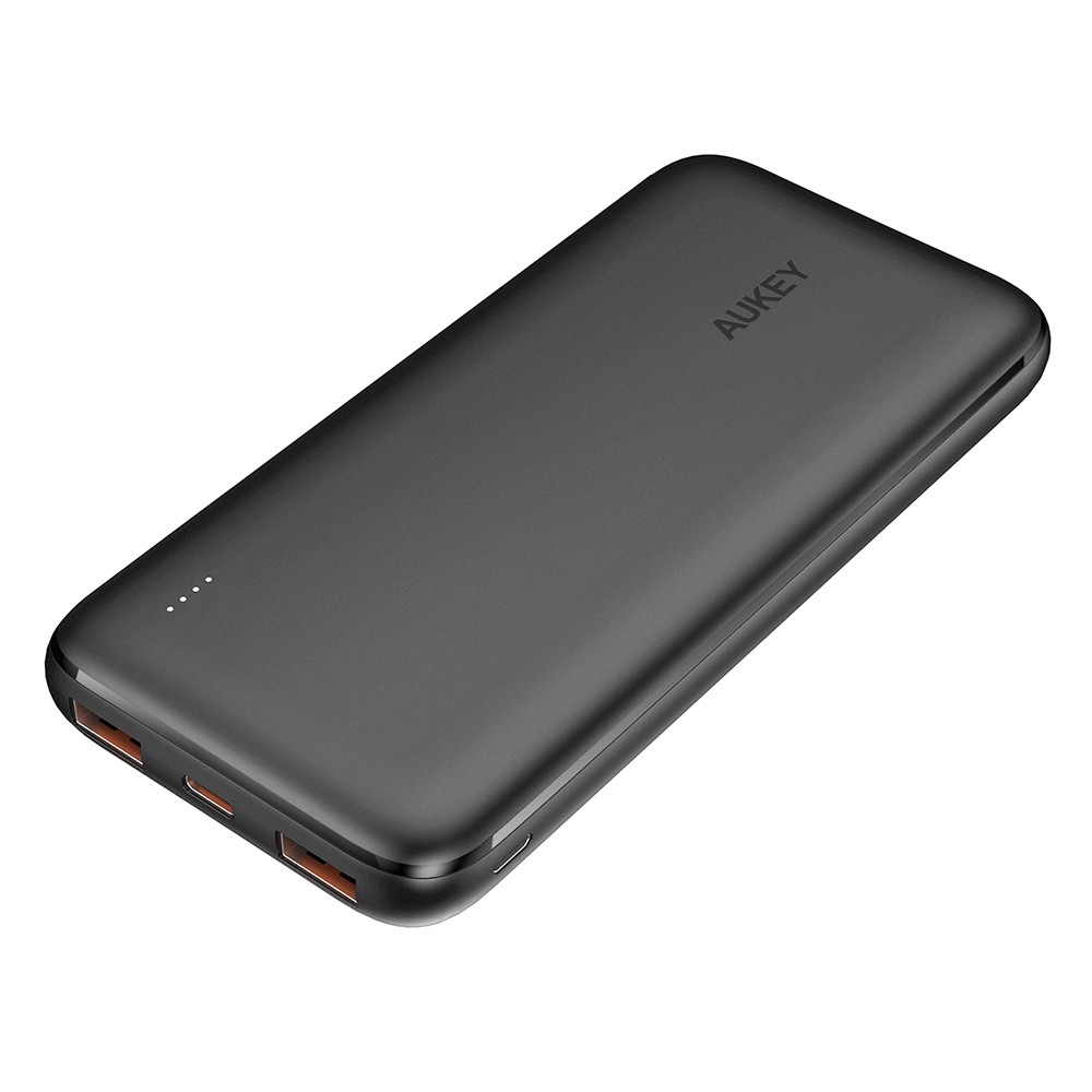 พาวเวอร์แบงค์ AUKEY Power Bank 10000mAh Slim Ultra-Thin 18W PD (PB-N73S) Black