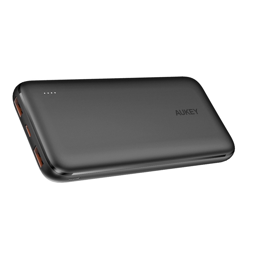 พาวเวอร์แบงค์ AUKEY Power Bank 10000mAh Slim Ultra-Thin 18W PD (PB-N73S) Black