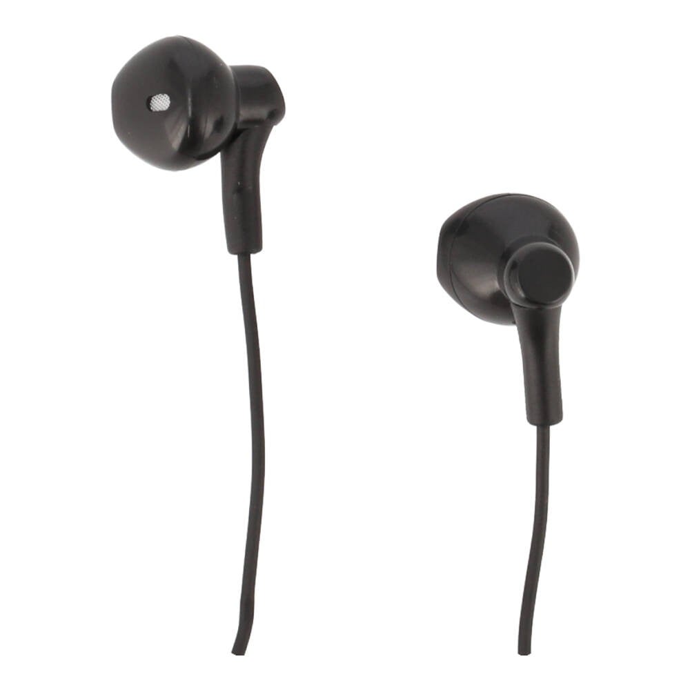 หูฟังมีสาย TECHPRO Earbud Headphone with Mic. 3.5mm Black