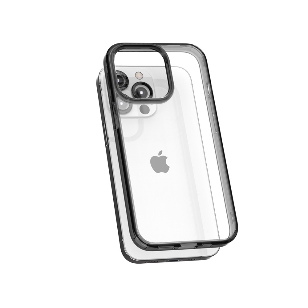 เคส JTLEGEND iPhone 13 Pro Max Hybrid Cushion Crystal Black