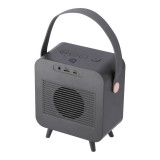 ลำโพงบลูทูธ Blue Box Retro Cube Grey/Pink