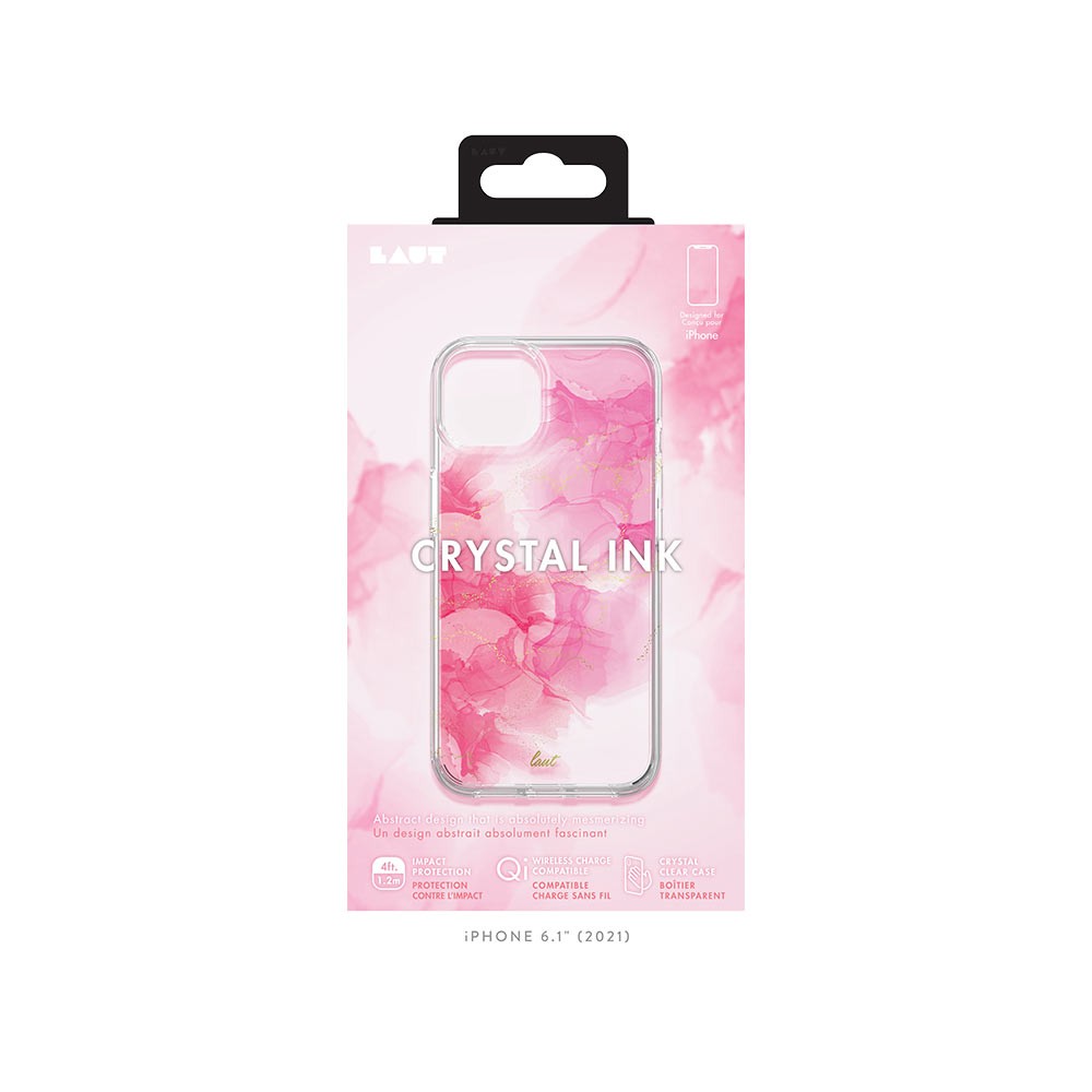 LAUT เคส iPhone 13 Crystal INK Ruby Red