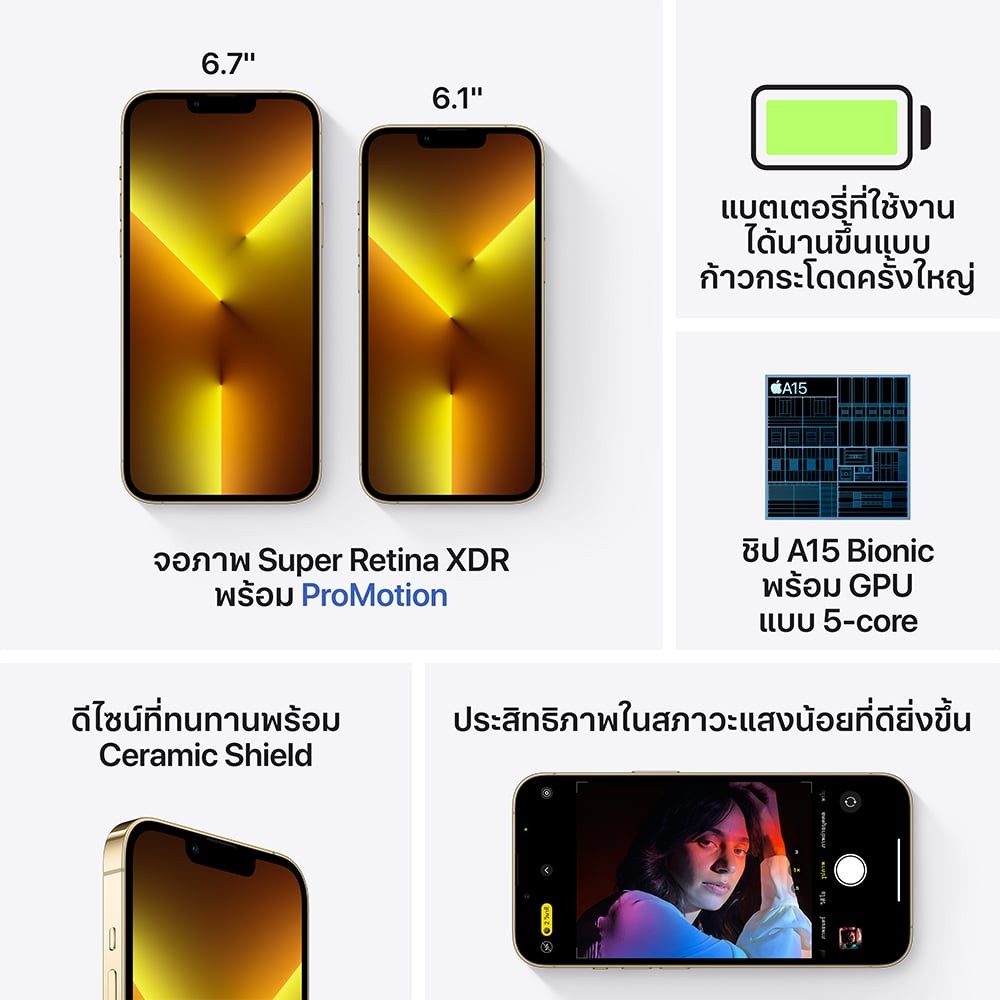 iPhone 13 Pro 256GB Gold