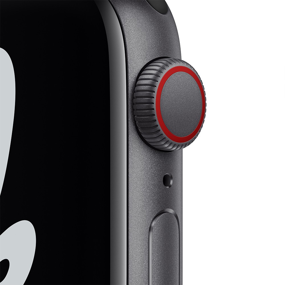 Apple Watch Nike SE GPS + Cellular 40mm Space Gray Aluminium Case with Anthracite/Black Nike Sport Band - (2022)