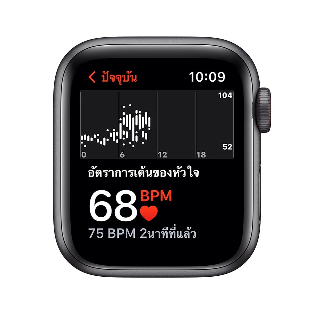 Apple Watch Nike SE GPS + Cellular 40mm Space Gray Aluminium Case with Anthracite/Black Nike Sport Band - (2022)