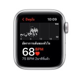 Apple Watch Nike SE GPS + Cellular 40mm Silver Aluminium Case with Pure Platinum/Black Nike Sport Band - (2022)