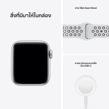 Apple Watch Nike SE GPS + Cellular 40mm Silver Aluminium Case with Pure Platinum/Black Nike Sport Band - (2022)