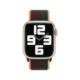 Apple Watch 41mm Dark Cherry/Forest Green Sport Loop - Regular