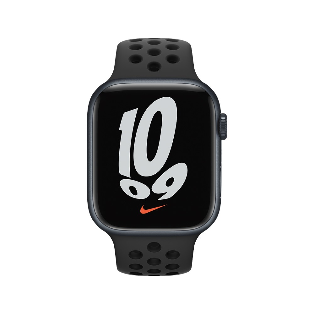 Apple Watch 45mm Anthracite/Black Nike Sport Band - Regular