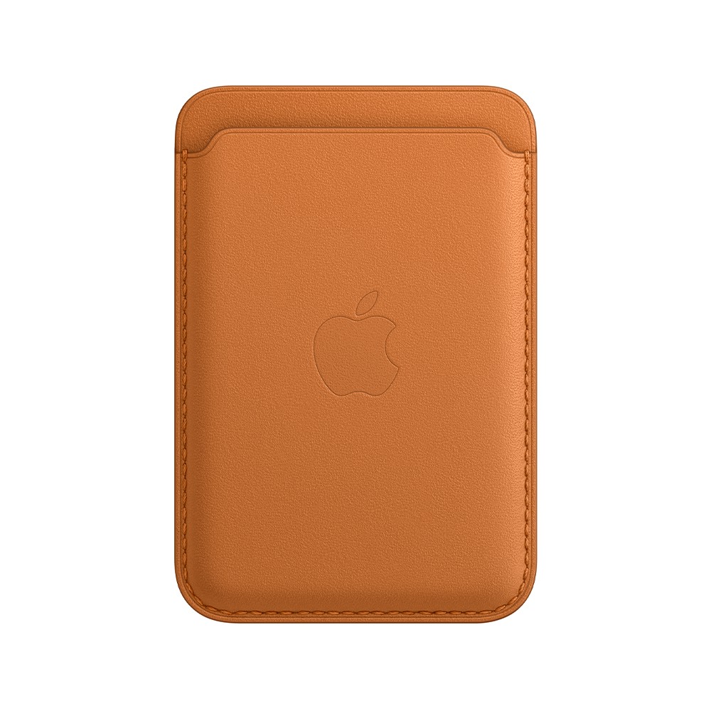 Apple iPhone Leather Wallet with MagSafe - Golden Brown