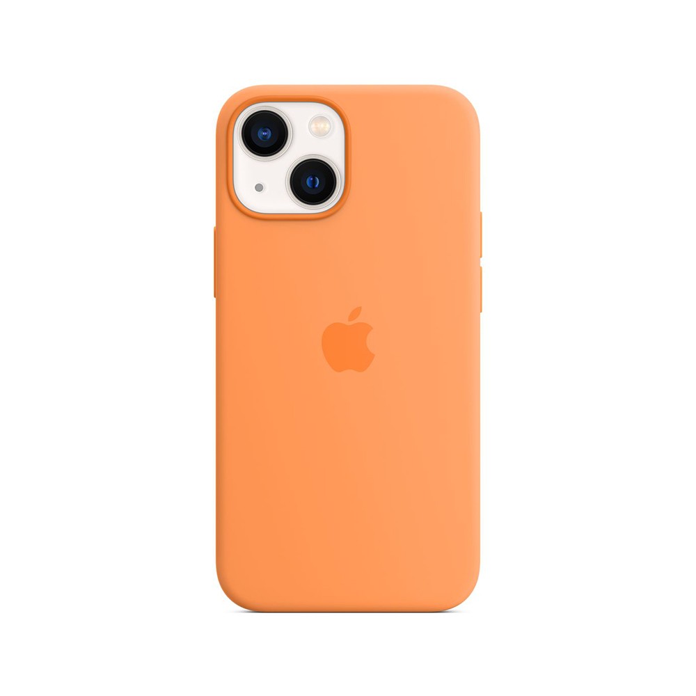 Apple iPhone 13 mini Silicone Case with MagSafe - Marigold