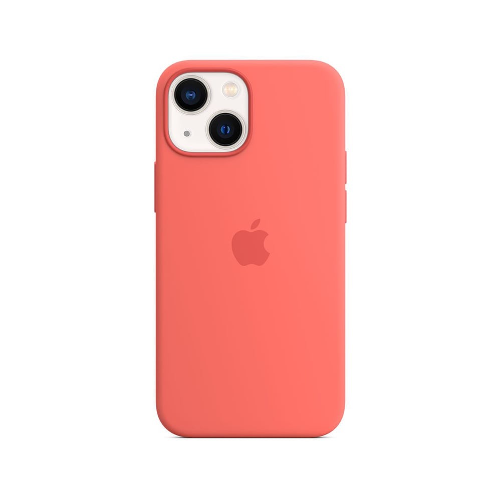 Apple iPhone 13 mini Silicone Case with MagSafe - Pink Pomelo