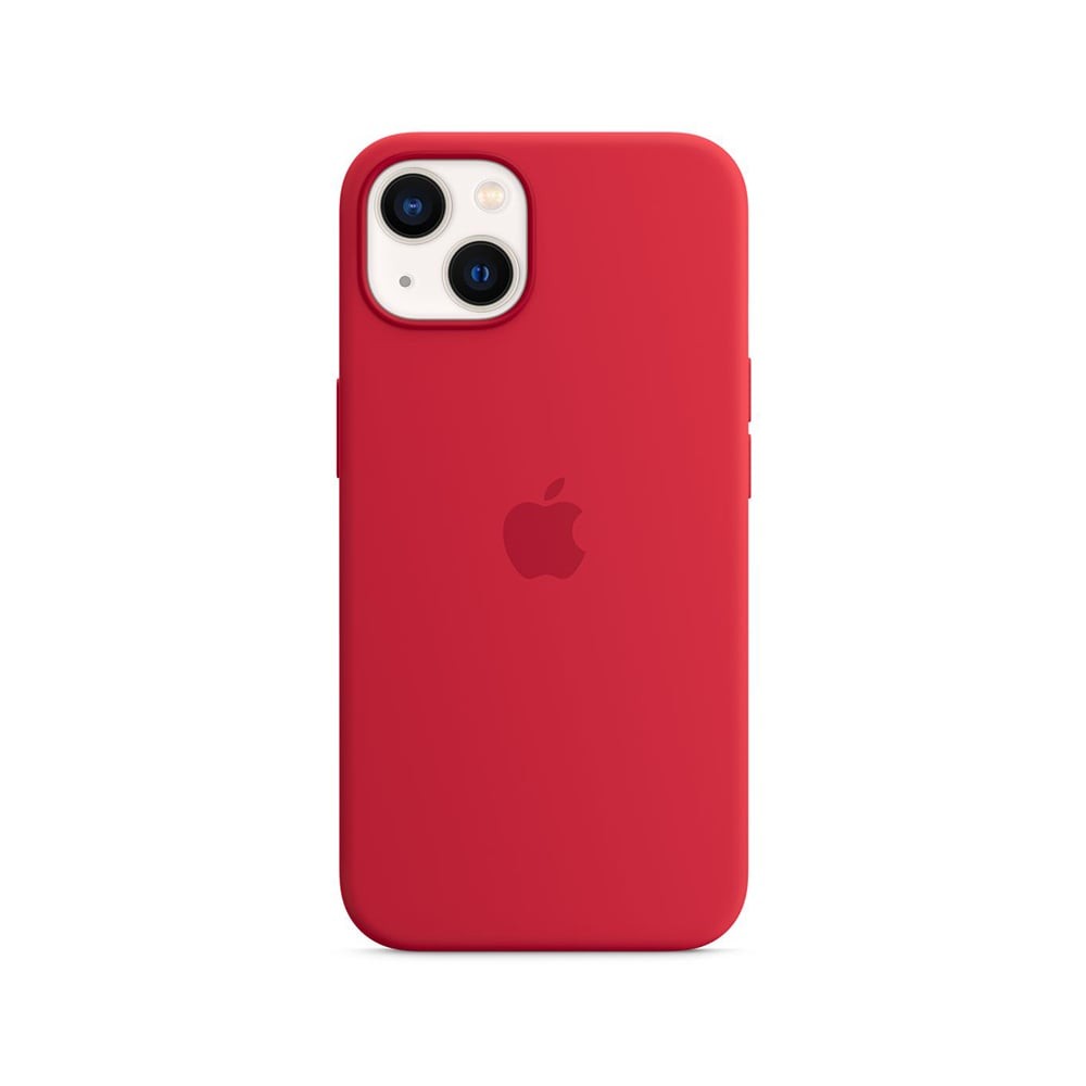 Apple iPhone 13 Silicone Case with MagSafe - (PRODUCT)RED