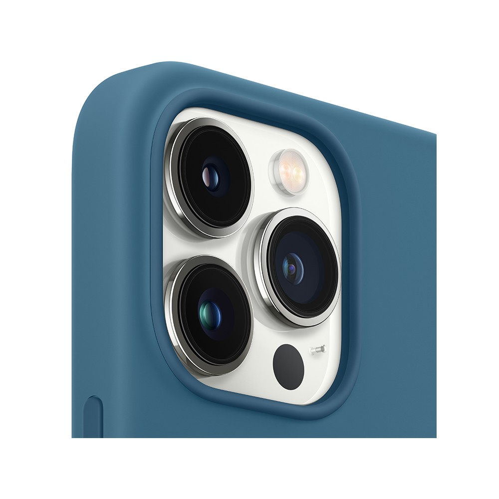 Apple iPhone 13 Pro Max Silicone Case with MagSafe - Blue Jay