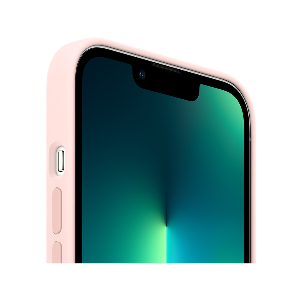 Apple iPhone 13 Pro Max Silicone Case with MagSafe - Chalk Pink