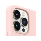 Apple iPhone 13 Pro Max Silicone Case with MagSafe - Chalk Pink