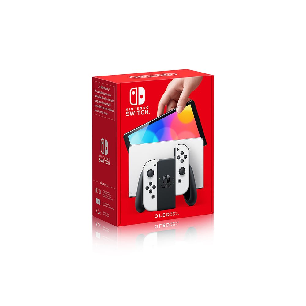 เครื่องเล่นเกม Nintendo Switch Oled Console White