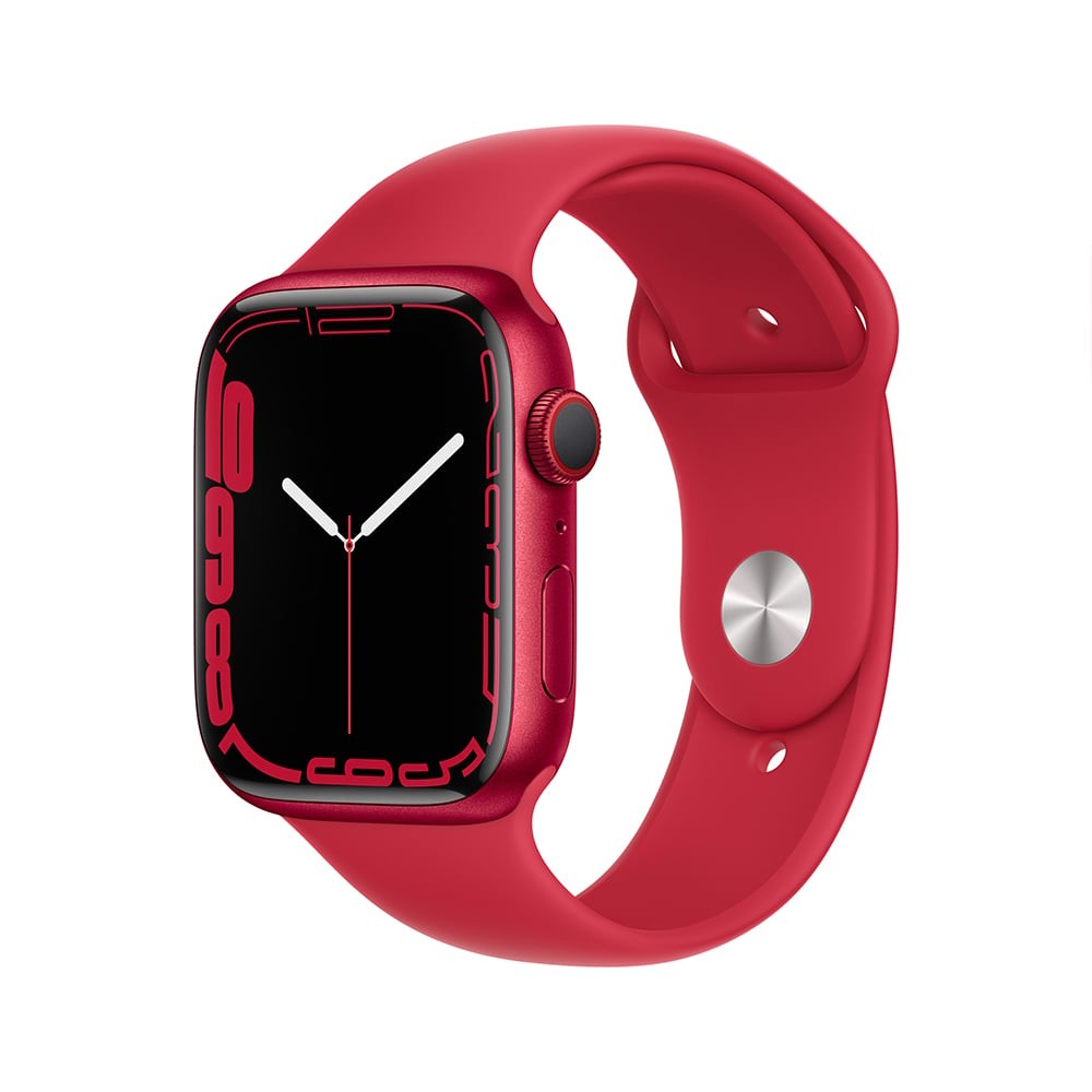 Apple Watch Series 7 GPS + Cellular 45mm (PRODUCT)RED Aluminium Case with (PRODUCT)RED Sport Band