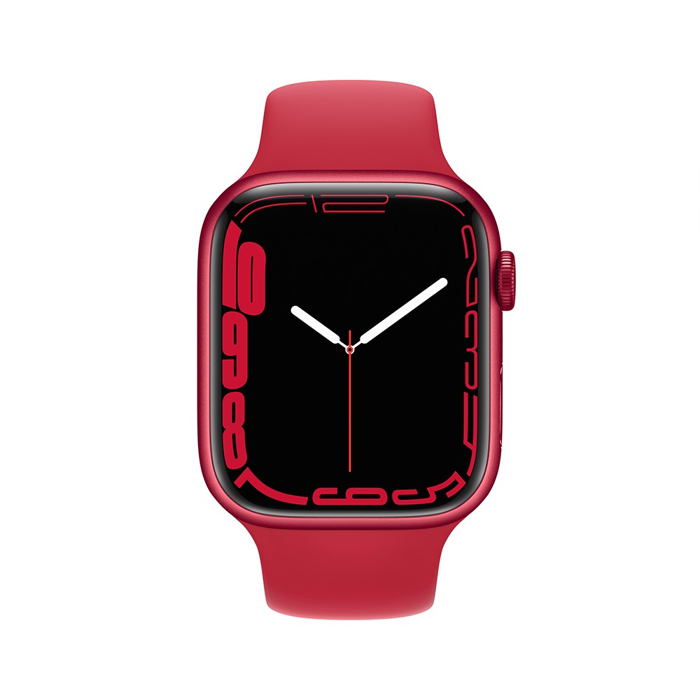 Apple Watch Series 7 GPS + Cellular 45mm (PRODUCT)RED Aluminium Case with (PRODUCT)RED Sport Band