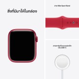 Apple Watch Series 7 GPS + Cellular 45mm (PRODUCT)RED Aluminium Case with (PRODUCT)RED Sport Band