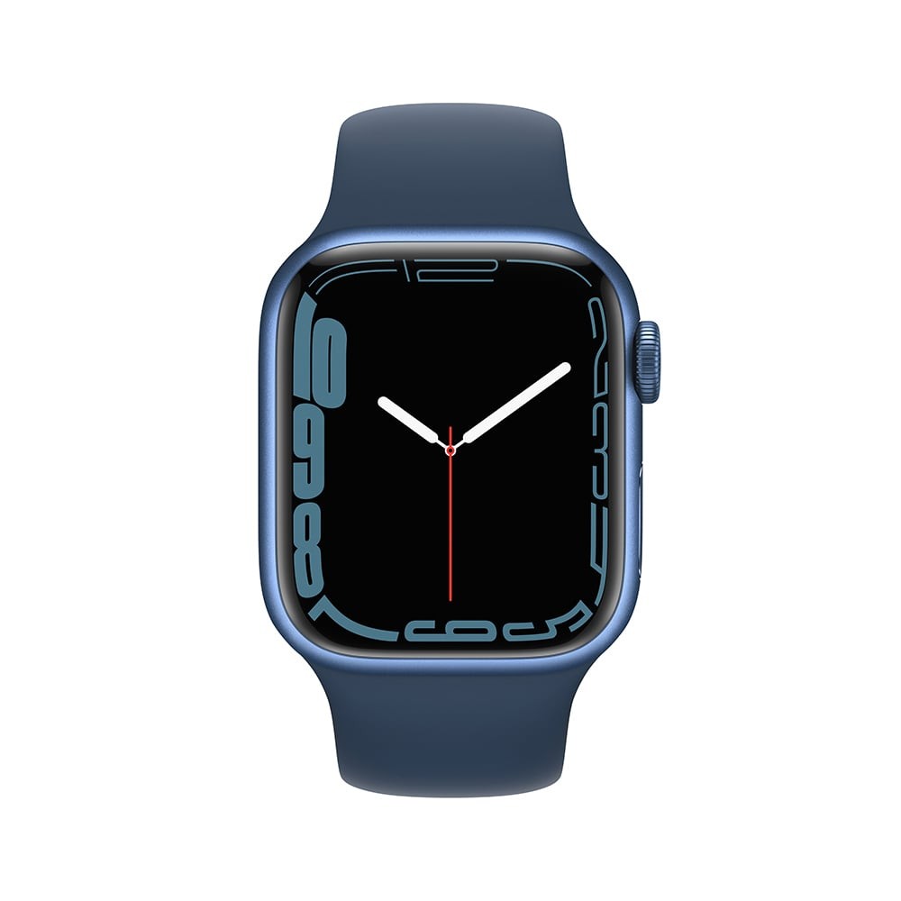 แอปเปิ้ลวอช 7 GPS 41mm Blue Aluminium Case with Abyss Blue Sport Band