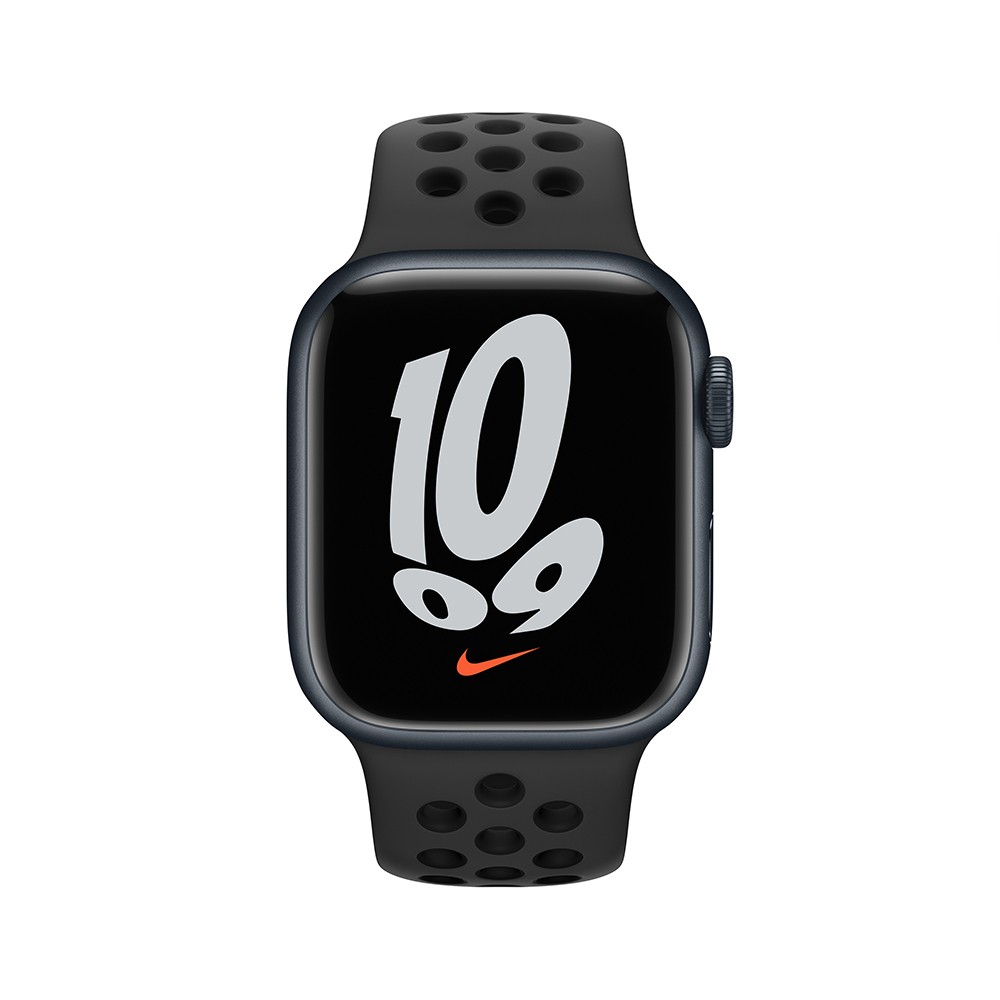 Apple Watch Nike Series 7 GPS 41mm Midnight Aluminium Case with Anthracite/Black Nike Sport Band